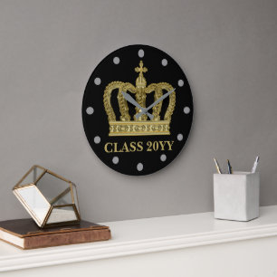Grande Horloge Ronde Couronne d'or - luxe royal 1