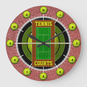 Grande Horloge Ronde court de tennis
