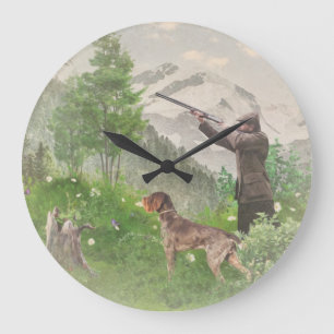 Grande Horloge Ronde Coussin arrondi Pilote