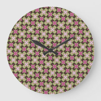 Grande Horloge Ronde Coussin décoratif Heather & Moss