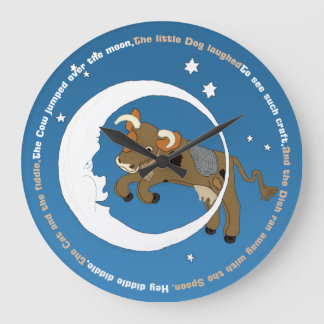 Grande Horloge Ronde Cow Jumped Over the Moon