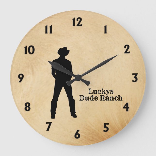 Grande Horloge Ronde Cowboy Custom (Recto)