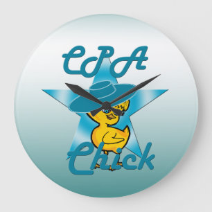 Grande Horloge Ronde CPA Chick #7