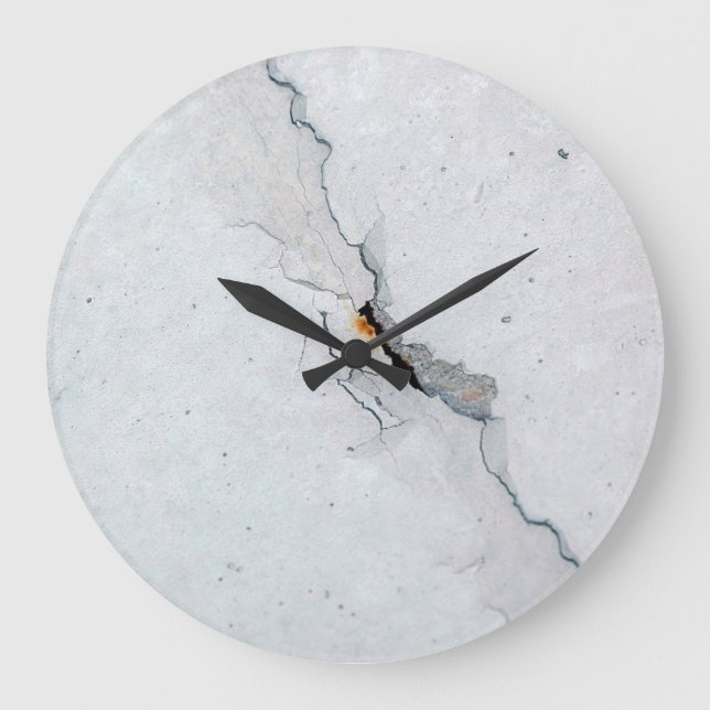 Grande Horloge Ronde Cracked concrete (Recto)
