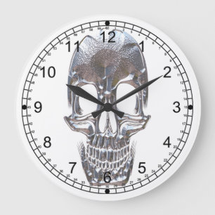 Grande Horloge Ronde Cranium Sound Ghost Skull