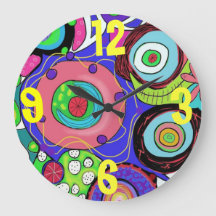 Crazy clock par Cindy Ginter
