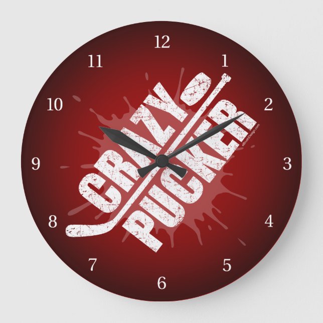 Grande Horloge Ronde Crazy Pucker (Hockey) (Recto)