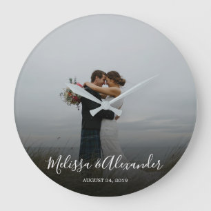 Grande Horloge Ronde Create your own personal photo wedding