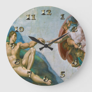Grande Horloge Ronde Création d'Adam - Michaël Angelo 1475 - 1564