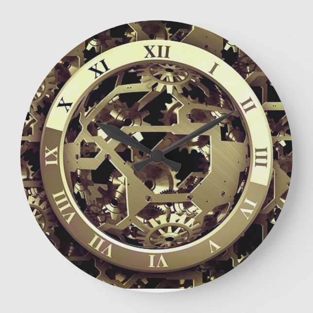 Grande Horloge Ronde Création d'horloge (Recto)