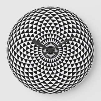 Grande Horloge Ronde Creative Hypnotic Clock for Your Home