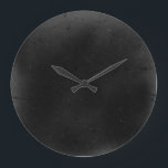 Grande Horloge Ronde Créez votre propre personnalisation<br><div class="desc">Personnalisez ce produit en ajoutant votre propre texte ou en repensant entièrement à partir de zéro en remplaçant notre image par la vôtre ! Visitez Carte Postale sur Zazzle pour magasiner toute notre collection de cadeaux personnalisés,  de fournitures de fête,  de déco maison,  d'imprimés d'art et plus encore.</div>