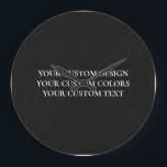 Grande Horloge Ronde Créez votre propre personnalisation<br><div class="desc">Customisez ce produit en ajoutant vos propres images et texte et en choisissant vos polices et couleurs préférées. Visitez Aviary Art sur Zazzle pour voir toute notre collection de produits faciles à personnaliser et de haute qualité!</div>