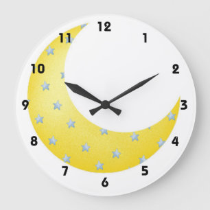 Grande Horloge Ronde Crescent Moon