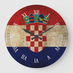 Grande Horloge Ronde croatiflag