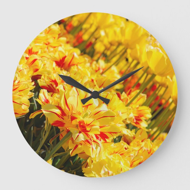 Grande Horloge Ronde Croissance en or (Recto)