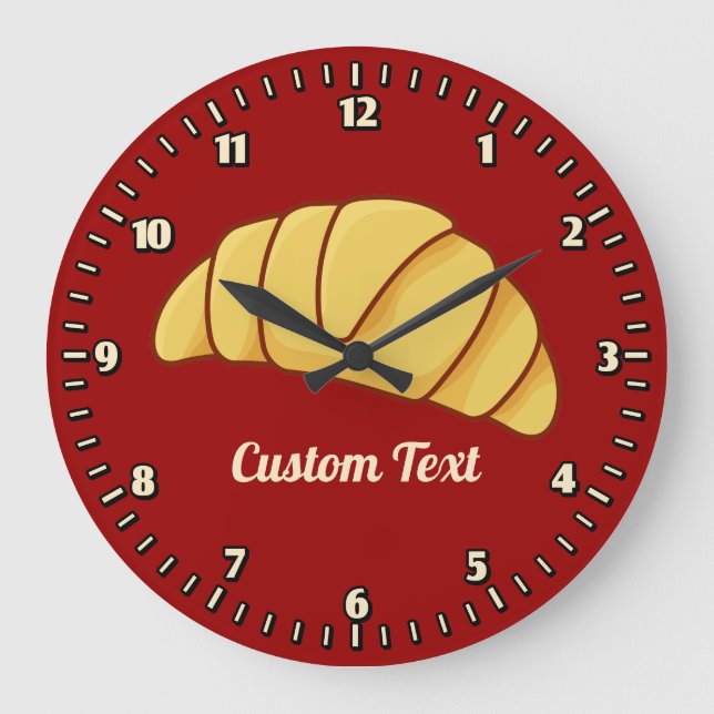 Grande Horloge Ronde Croissant (Recto)