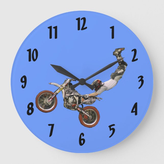 Grande Horloge Ronde croix de moto (Recto)