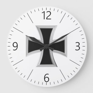 Grande Horloge Ronde Croix teutonique
