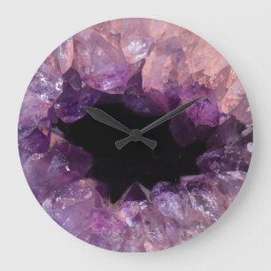 Grande Horloge Ronde Crystal agate