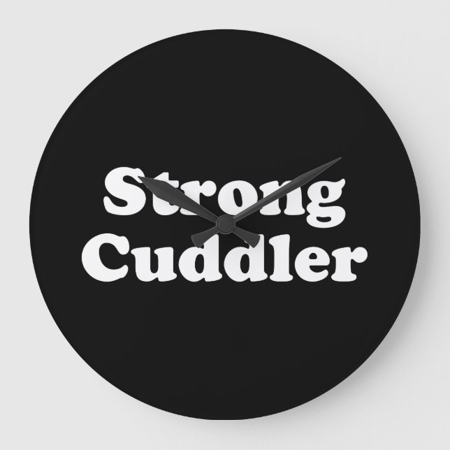 Grande Horloge Ronde Cuddler fort (Recto)