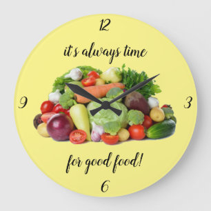 Grande Horloge Ronde Cuisine