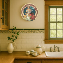 Cuisine Art Nouveau de l'époque victorienne