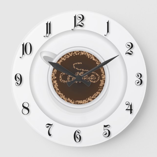 Grande Horloge Ronde Cup of coffee (Recto)