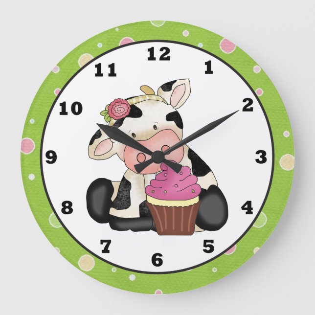 Grande Horloge Ronde Cupcake (Recto)