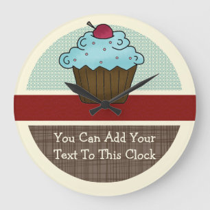 Grande Horloge Ronde cupcake v2