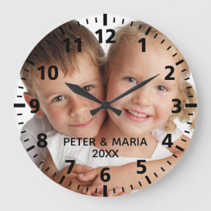Grande Horloge Ronde Custom kids
