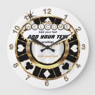 Grande Horloge Ronde Custom - Las Vegas Style - Man Cave