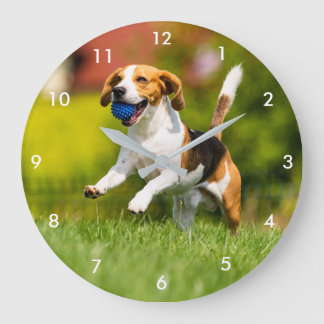 Grande Horloge Ronde Custom Photo Clock