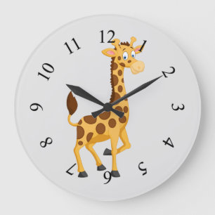 Grande Horloge Ronde Cute animated