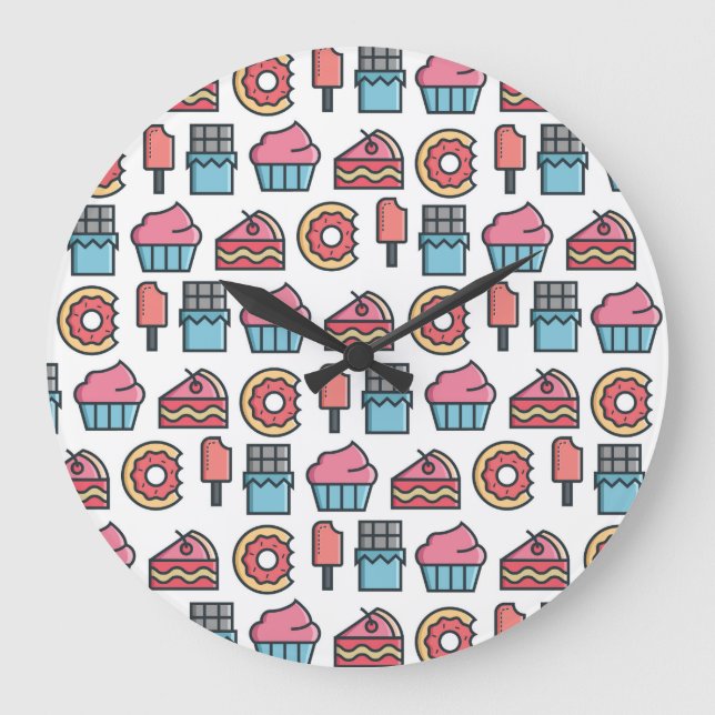 Grande Horloge Ronde Cute Cakes and Desserts (Recto)