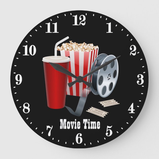 Grande Horloge Ronde cuvie popcorn adname (Recto)