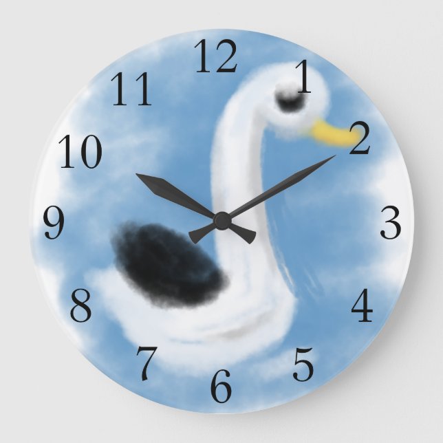 Grande Horloge Ronde Cygne (Recto)