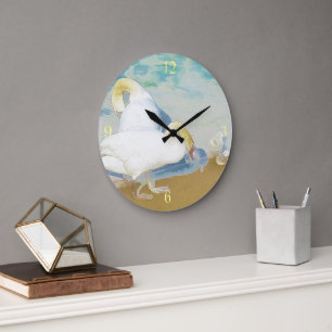 GRANDE HORLOGE RONDE CYGNES