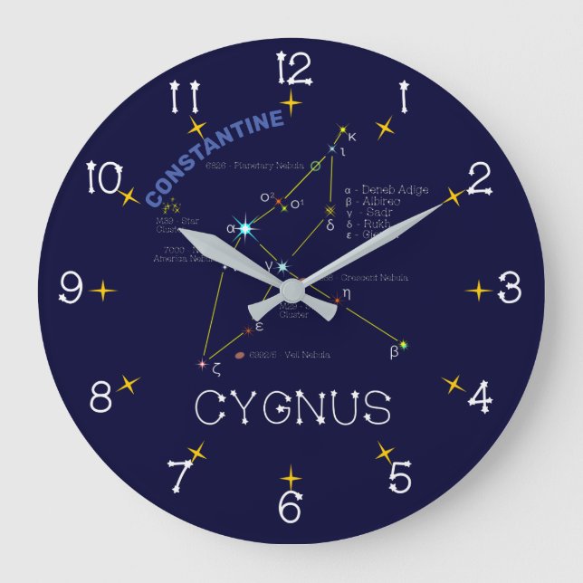 Grande Horloge Ronde Cygnus de constellation de l'hémisphère nord (Recto)