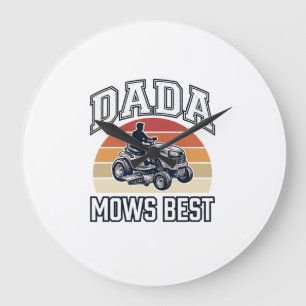 Grande Horloge Ronde Dada Tond Le Meilleur Design De Chemise De Tondeus