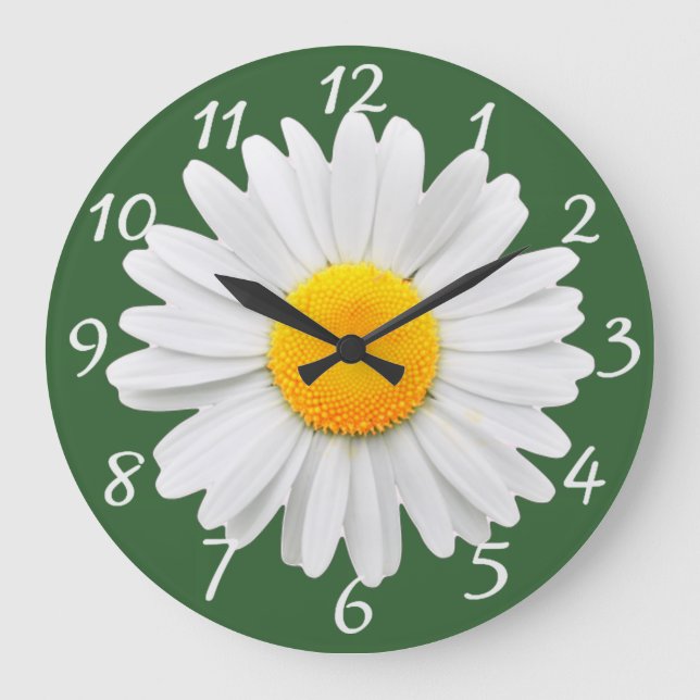 Grande Horloge Ronde Daisy (Recto)