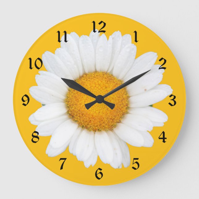 Grande Horloge Ronde Daisy (Recto)