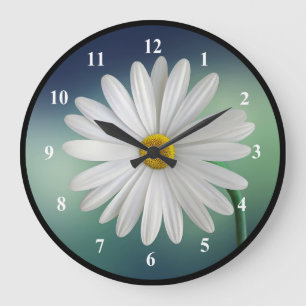 Grande Horloge Ronde Daisy