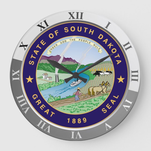 Grande Horloge Ronde Dakota du Sud (Recto)
