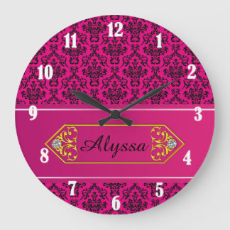 Grande Horloge Ronde Damas