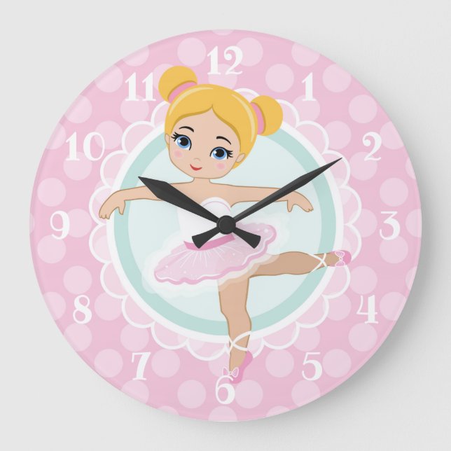Grande Horloge Ronde Dancer Girl (Recto)