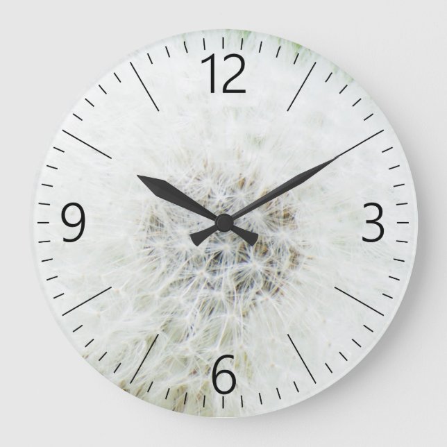 Grande Horloge Ronde Dandelion (Recto)