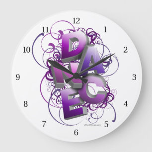 Grande Horloge Ronde Danse 3D (été)