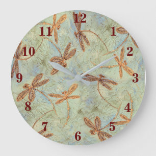 Grande Horloge Ronde Danse Dragonfly