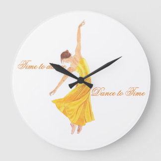 Grande Horloge Ronde Danser de temps pour/danse au horodateur